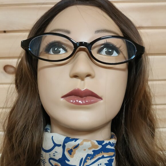 Oval Y2K Fashion Glasses with Plastic Lenses - Picture 2 of 5